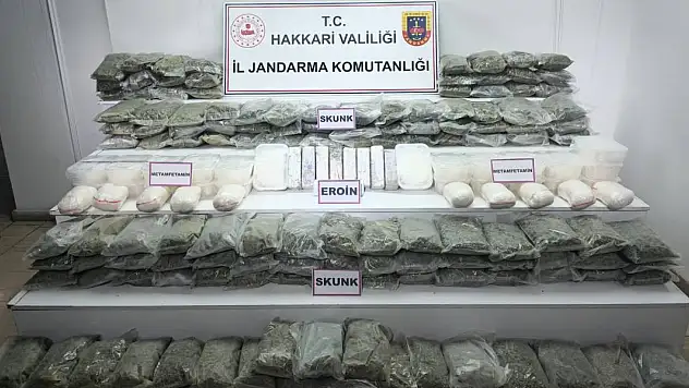 Hakkari'de 109 Kilogram Uyuşturucu Ele Geçirildi