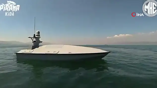 İnsansız Deniz Aracı 'PİRANA KİDA' Göreve Hazır