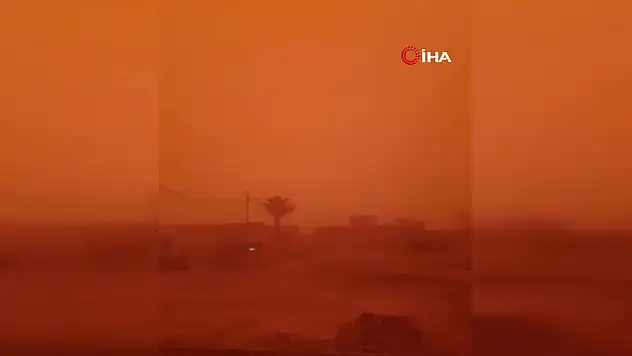 Irak'ı Kum Fırtınası Vurdu 4 ölü, 3 Yaralı