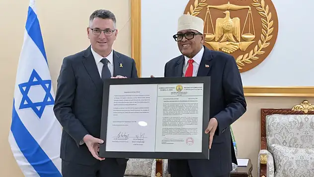 İsrail Dışişleri Bakanı Saar'dan Somaliland'a ziyaret