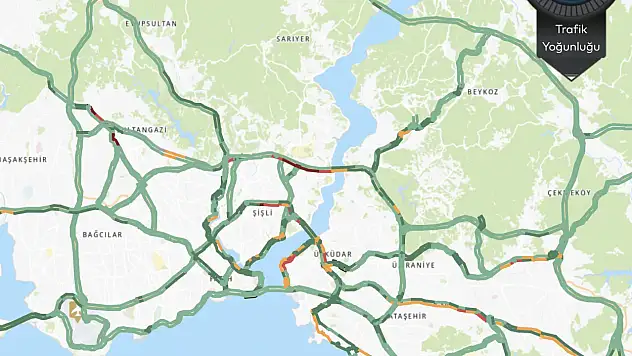 İstanbul boşaldı: Trafik yoğunluğu yüzde 20 seviyelerinde