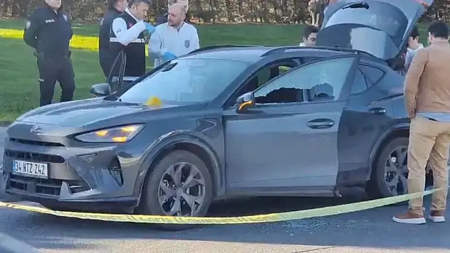 İstanbul'un göbeğinde güpegündüz infaz otomobile kurşun yağmuru, 1 ölü