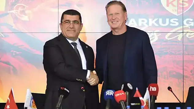Kayserispor, Markus Gisdol ile 2 yıllık sözleşme imzaladı
