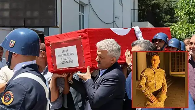 Kazada Ölen Astsubay  Son Yolculuğuna Uğurlandı