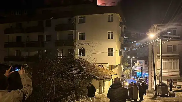 Kızılcahamam'da Pansiyonda Yangın Çıktı