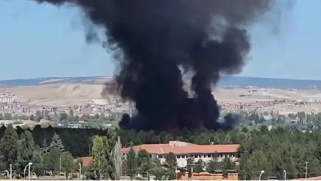 Kütahya Hava Er Eğitim Tugay Komutanlığı yemekhanesinde yangın!