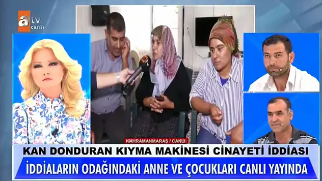 Müge Anlı'da Kıyma Makinası İddiasında Anne ve Çocuklara Karşı Karşıya Geldi