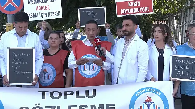 Öğretmenlerden memur zamlarına tepki