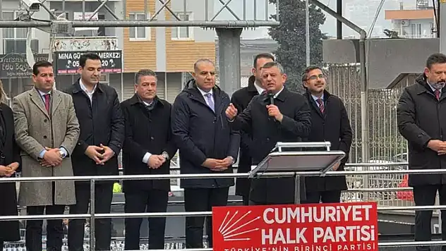 Özgür Özel Hatay'da Millet İradesine Sahip Çıkıyor Mitingine Katıldı