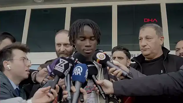 Renato Nhaga, Galatasaray için İstanbul'a geldi