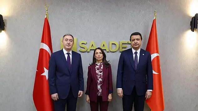 Saadet Partisi Genel Başkanı Mahmut Arıkan DEM Parti Heyetini Kabul Etti
