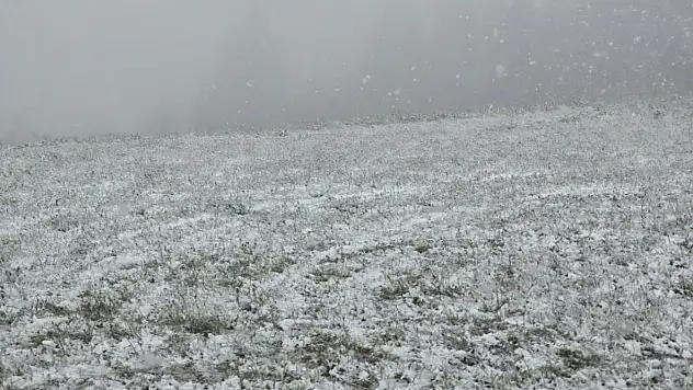 Sakarya'da Mayıs'ın Ortasında Kar Yağdı, Vatandaş Şaştı Kaldı