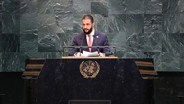 Şara, Yaklaşık 60 Yıl Aradan Sonra BM Genel Kurulu'na Hitap Eden ilk Suriye Lideri Oldu