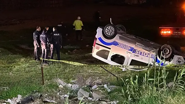 Sokak Köpeği Faciaya Neden Oluyordu Polis Aracı Şarampole Uçtu 3 Yaralı