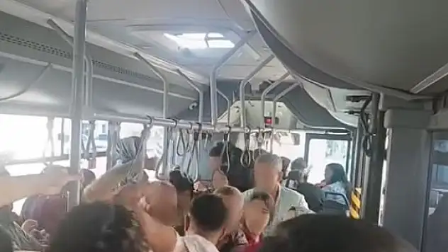Taciz iddiası otobüste kavga çıkardı! İşte olayın detayları