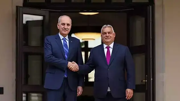 TBMM Başkanı Kurtulmuş, Macaristan Başbakanı Orban İle Görüştü