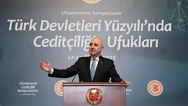 TBMM Başkanı Kurtulmuş Türk Dünyası Yeni Bir Kimlik Kazanmıştır