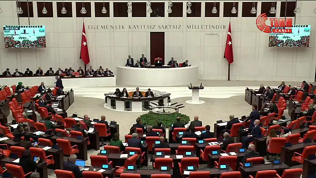 TBMM Genel Kurulunda Zeytin Eylemi