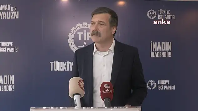 TİP Genel Başkanı Erkan Baş Şafak operasyonlarıyla adaleti katletmeye devam ederken, bir taraftan da paketler açıyorlar