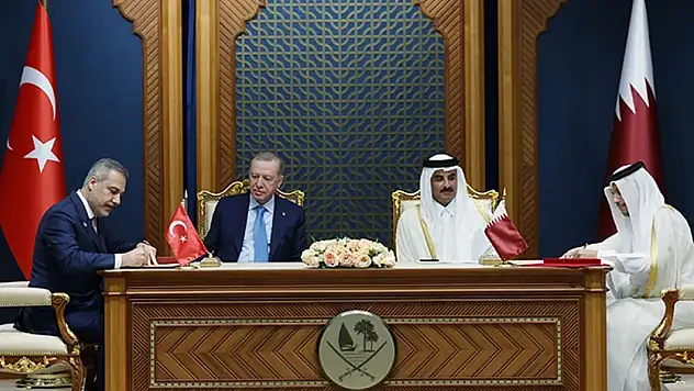 Türkiye İle Katar Arasında Ortak Bildiri Ve Anlaşmalar İmzalandı