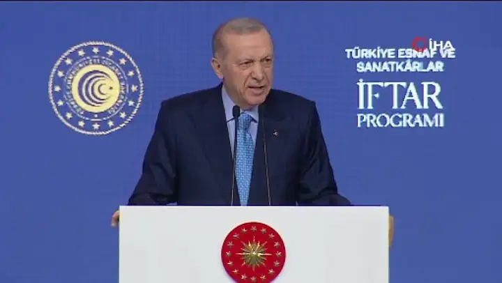 Cumhurbaşkanı Erdoğan, Türkiye Esnaf ve Sanatkarlar İftar Programına Katıldı