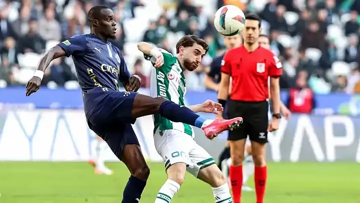 Konya'da gol düellosu! Konyaspor 3-3 Kasımpaşa