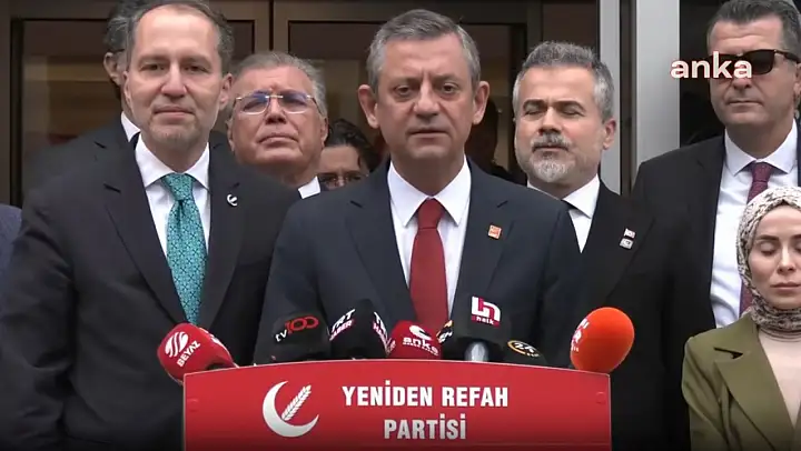 Yeniden Refah Partisi'ni ziyaret eden Özel'den Öcalan'ın Çağrısına Dikkat Çeken Yorum