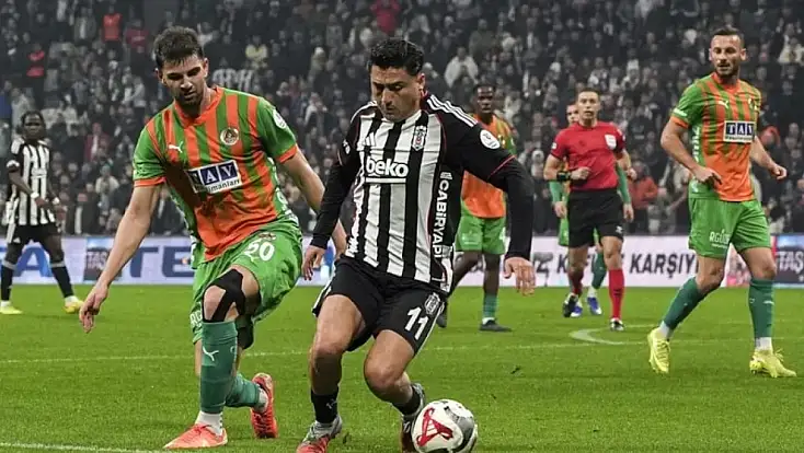Beşiktaş Geriye Düştüğü MAçta Alanyaspor İle Berabere Kaldı