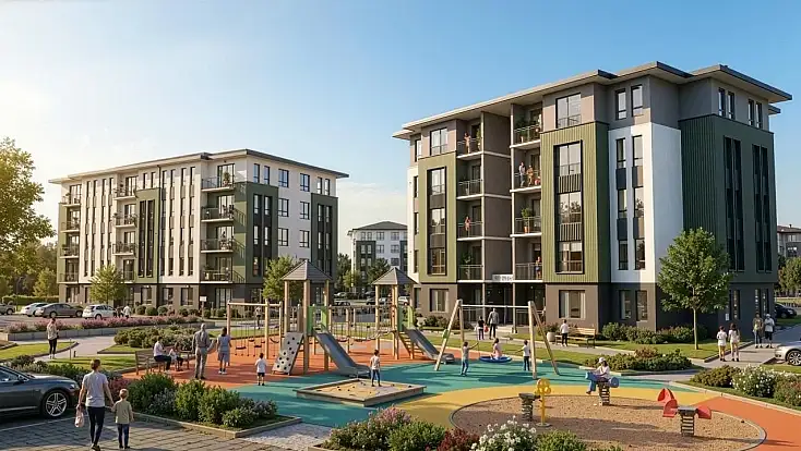 Sosyal Konut Projesi'nde Bu Hafta 7 İlde Daha Kura Çekilişi Yapılacak