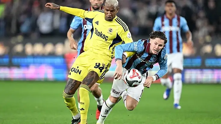 Trabzon'da Gol Düellosunda Kazanan Fenerbahçe