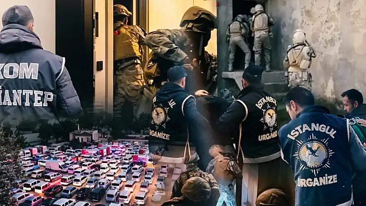 10 ilde 11 ayrı organize suç örgütüne operasyon: 86 kişi tutuklandı