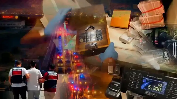 17 ilde hesaplarında 90 milyar TL işlem hacmi bulunan organize suç örgütüne operasyon!