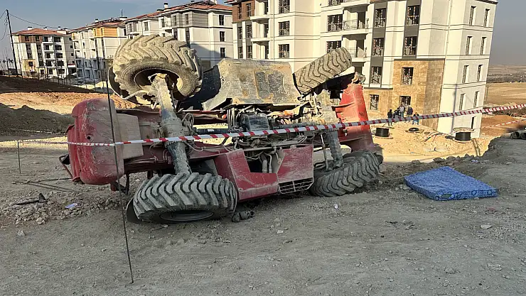 2 Genç Çocuk İş Makinesini Altında Feci Şekilde Can Verdi