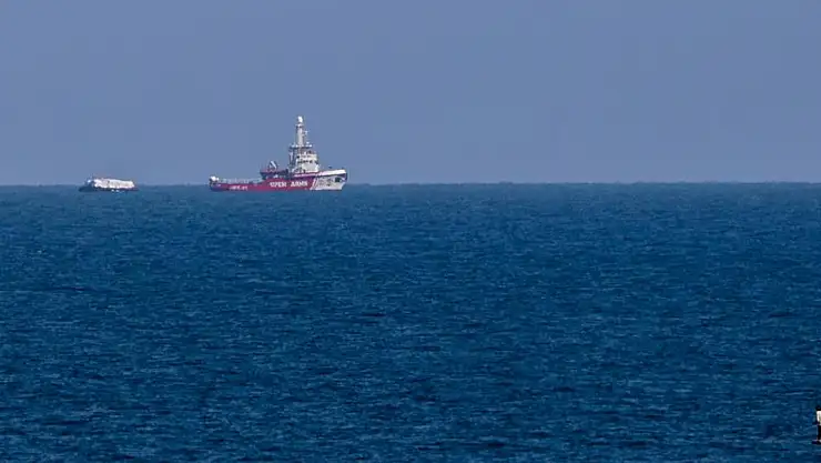200 Ton Gıda Yardımı Taşıyan Gemi Gazze'ye Ulaştı