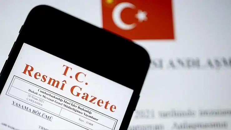 26 Ocak 2024 Resmi Gazete'de yayınlandı