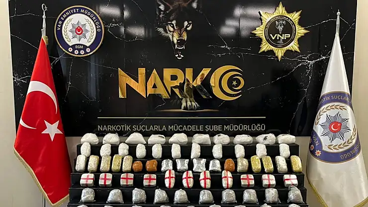 41 kilo 700 gram uyuşturucu ele geçirildi