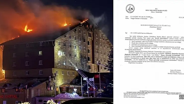 76 Kişiye Mezar Grand Kartal Otel İtfaiye Tarafından Yetersiz Bulunmuş! İşte O Belgeler