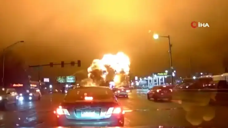 ABD'de 6 kişiyi taşıyan uçak yerleşim bölgesine düştü! Çok sayıda yaralı