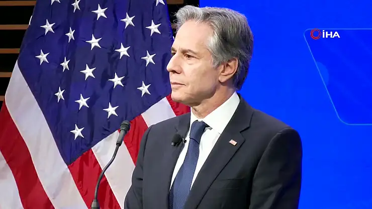 ABD Dışişleri Bakanı Antony Blinken'e Gazze protestosu: 'Soykırım bakanı'