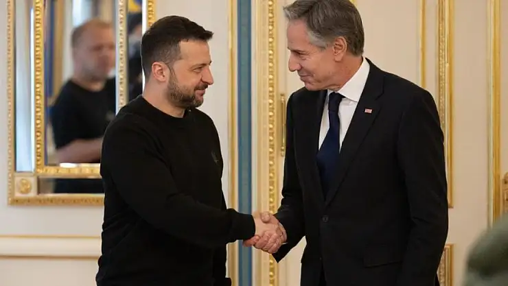 ABD Dışişleri Bakanı Blinken, Ukrayna'ya Destek İçin Kiev'de