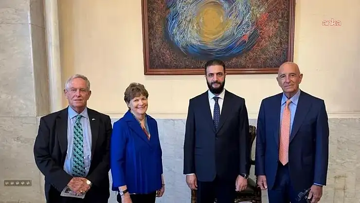 ABD heyeti, Suriye geçici Cumhurbaşkanı Ahmed el Şara ve SDG lideri Abdi ile ayrı ayrı görüştü