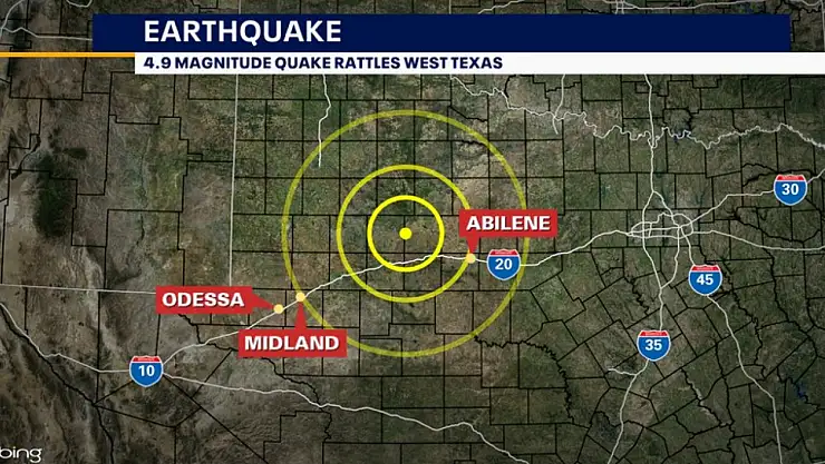 ABD'nin Texas eyaletinde 5 büyüklüğünde korkutan deprem!