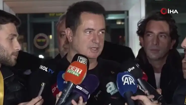 Acun Ilıcalı: 'Bu saatten sonra önemli maçlarda orta hakemin de yabancı olmasından yanayız'