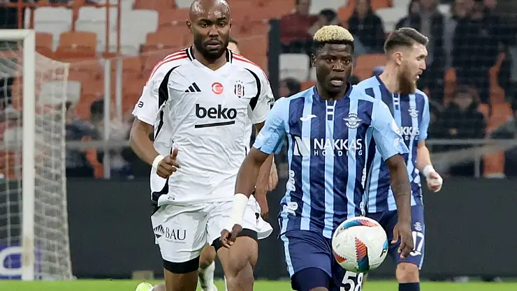 Adana'da Beşiktaş'a Soğuk Duş! Adana Demirspor: 2 - Beşiktaş: 1