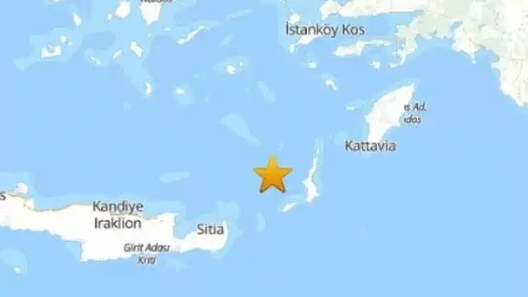 AFAD: Ege'de 4,4 büyüklüğünde deprem