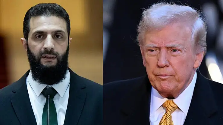 Ahmed Şara'dan Yeni Başkan Donald Trump'a Tebrik Mesajı