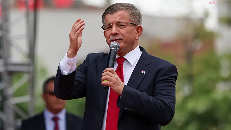 Ahmet Davutoğlu'ndan Cumhurbaşkanı Erdoğan'a Sumud Filosu çağrısı