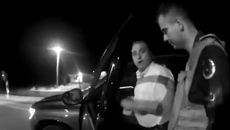 AK Parti Beylikova İlçe Başkanı Hasan Özılgın trafikte jandarmaya ağır sözler etti