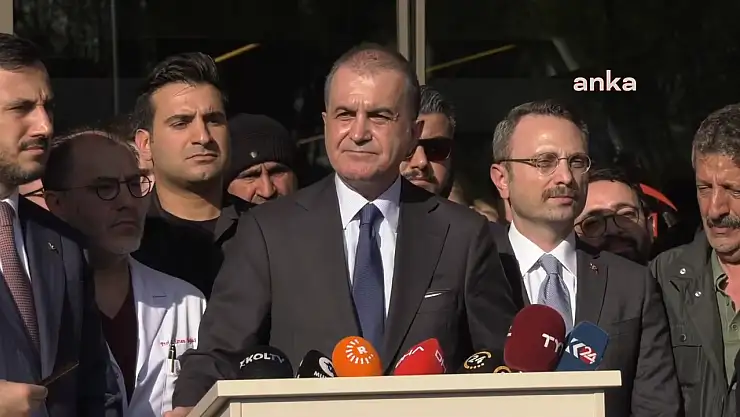 AK Parti Sözcüsü Çelik, Sırrı Süreyya Önder'i Hastanede Ziyaret Etti