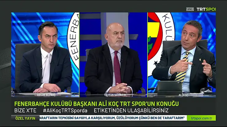 Ali Koç'tan seçim açıklaması söylediklerimizle aynı noktadayız